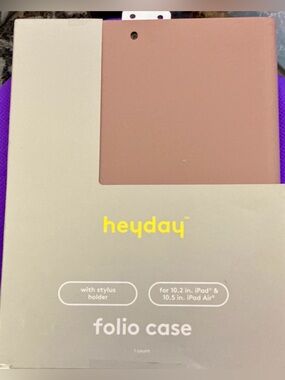 heyday Folio Case in Warm Taupe